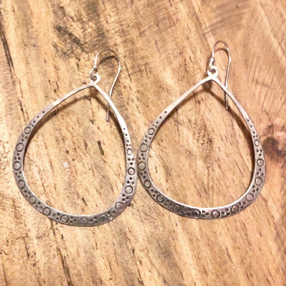 Sterling Silver Artisan Earrings